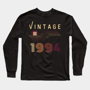 28 Year Old Retro Gift Vintage 1994 Classic Long Sleeve T-Shirt